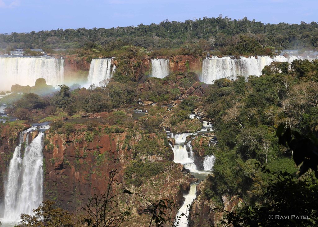 Iguazu Falls in Layers