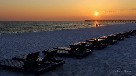 Florida - Panama City Beach - Day is Over