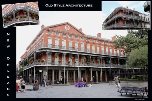 Louisiana - New Orleans Old Style Architecture