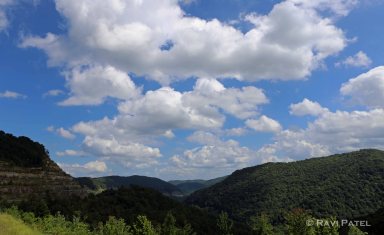 West Virginia Mountains and Clouds
