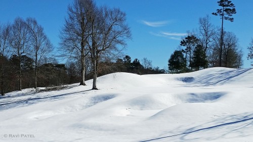 Mounds of Snow